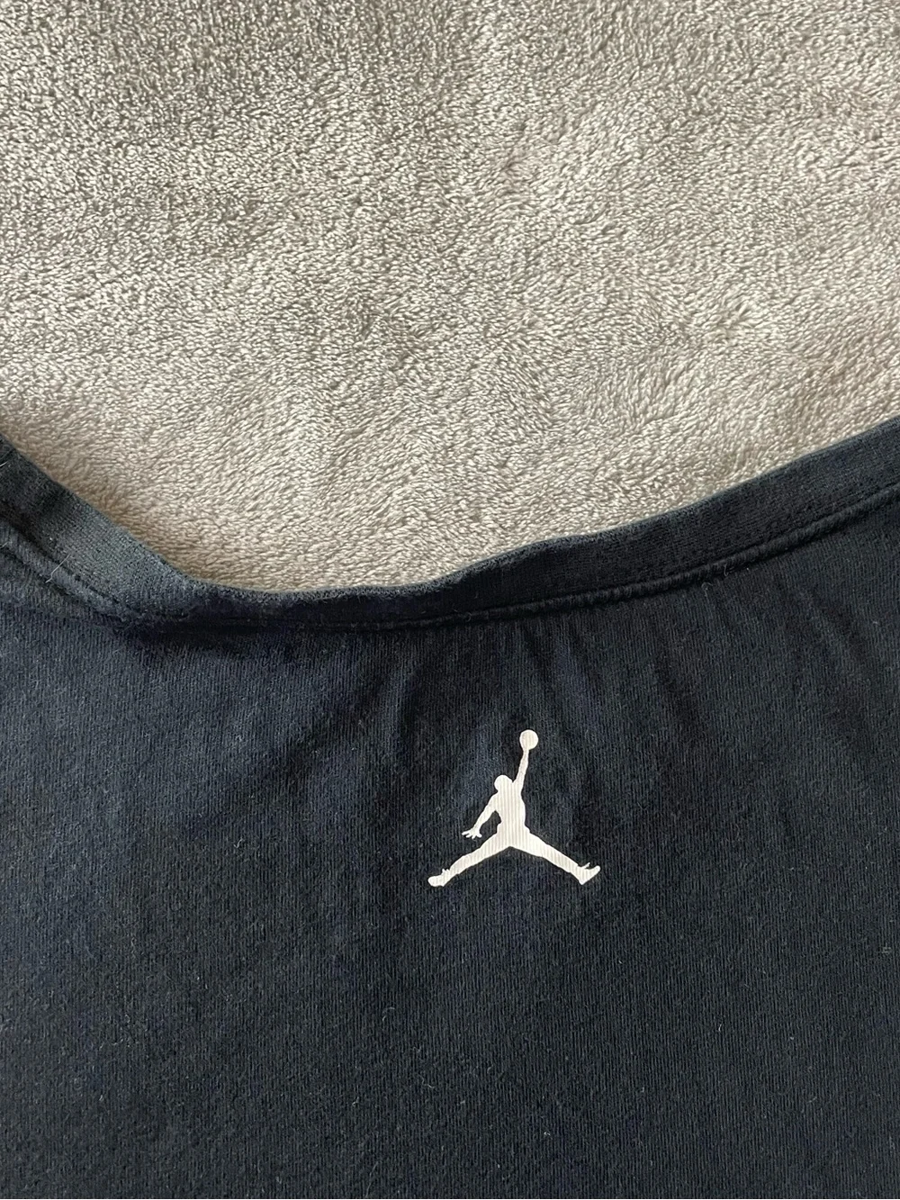 Nike Air Jordan Men's 3XL Black Short Sleeve T Shirt 801062-010 100% Cotton